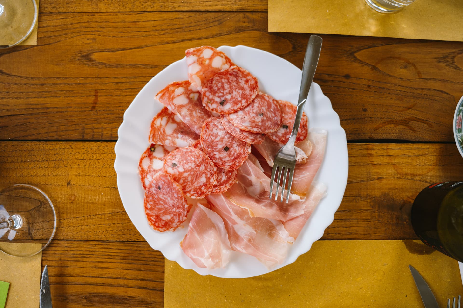 Antipasti della casa con salumi